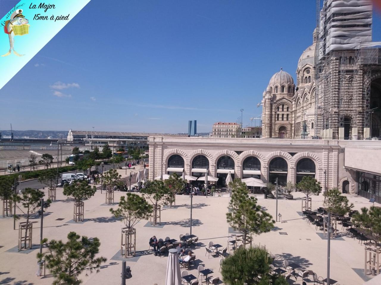 Les Marches De St Charles - 100M2 Apartment Marseille Exterior photo